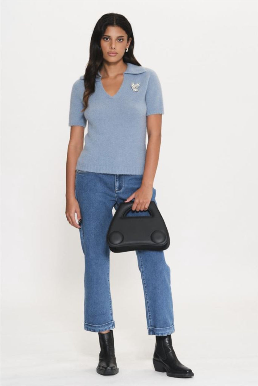 JEANS CROPPET KAOS JEANS