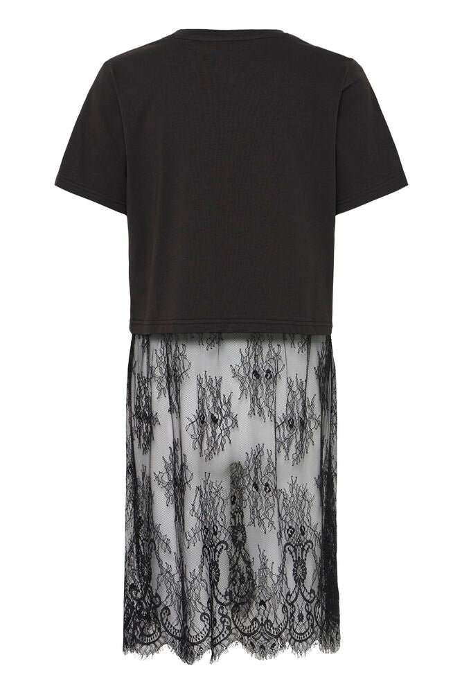 T-SHRIT INSERTO PIZZO IHPALMER BLACK ICHI