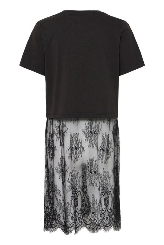 T-SHRIT INSERTO PIZZO IHPALMER BLACK ICHI