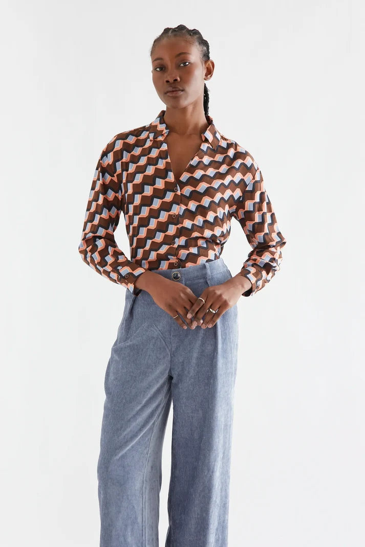CAMICIA STAMPA SCALA 64C/12103  COMPANIA FANTASTICA