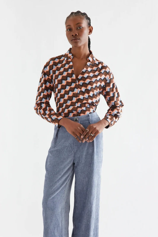 CAMICIA STAMPA SCALA 64C/12103  COMPANIA FANTASTICA