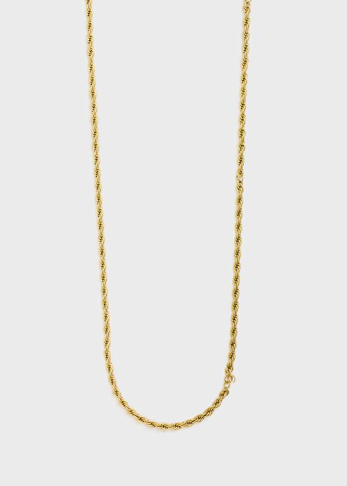 COLLANA TORCHON ACC.INO. PLA. ORO 14KT NALÍ