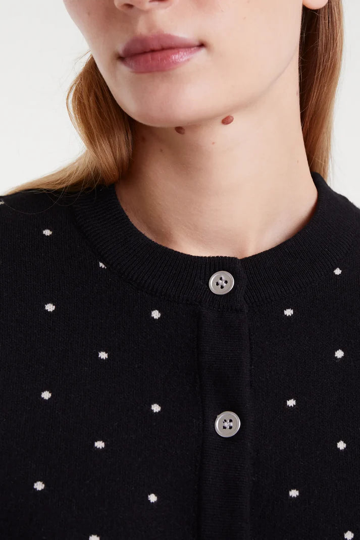 CARDIGAN MINI POIS BIANCHI COMPANIA FANTASTICA