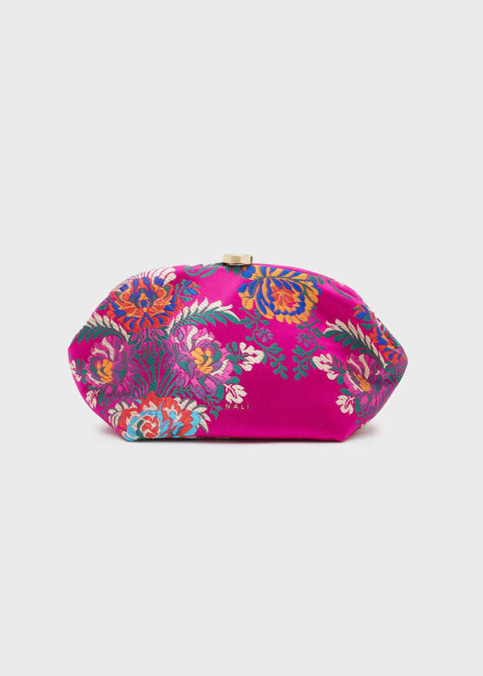 POUCH ANIKA FLORA FUCSIA NALÌ
