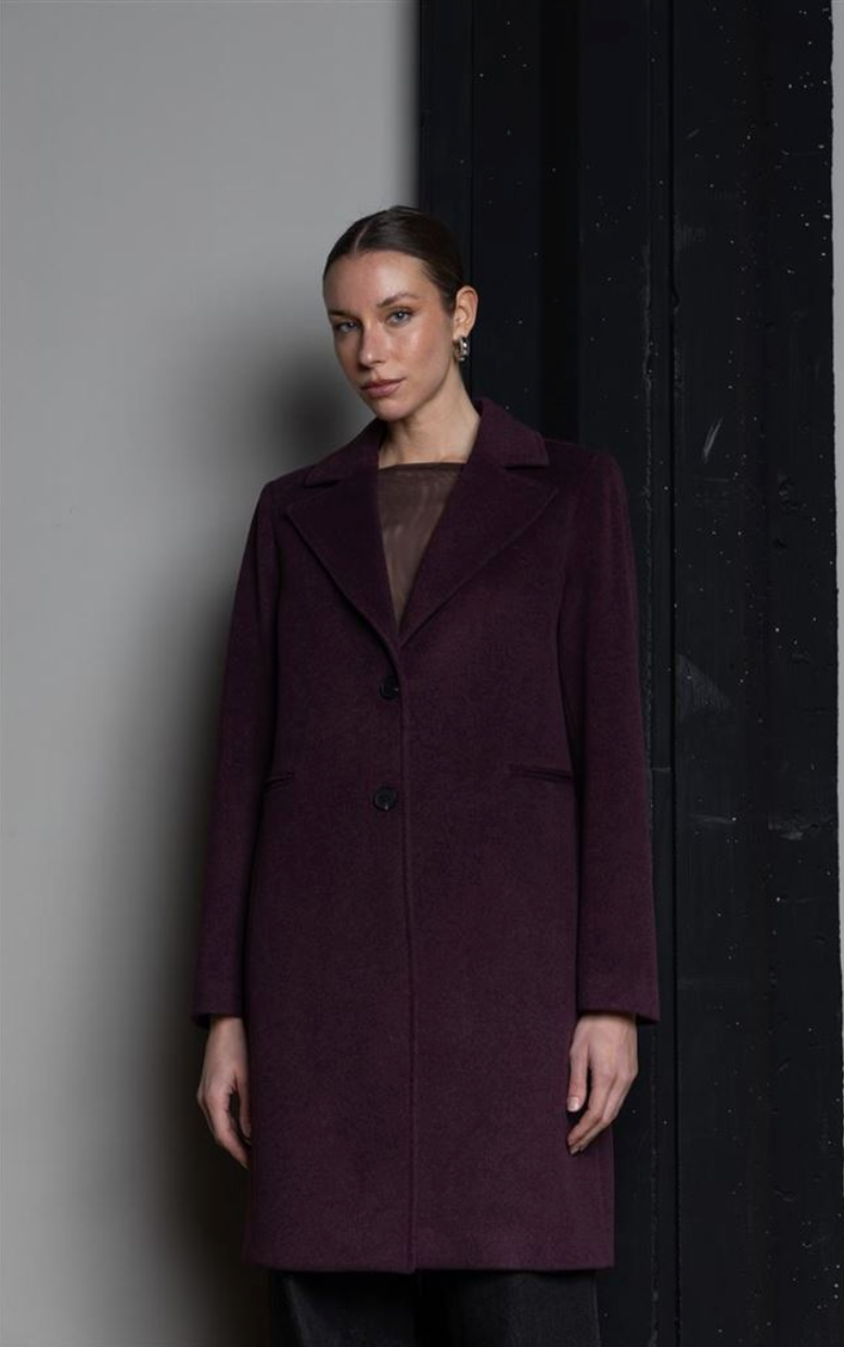 CAPPOTTO MONOPETTOPETTO A DUE BOTTONI BROWNBERRY KAOS JEANS