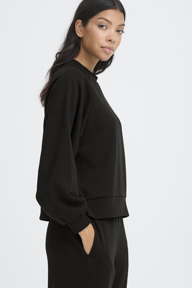 FELPA BMMMILLE CROPPED NERA B.YOUNG