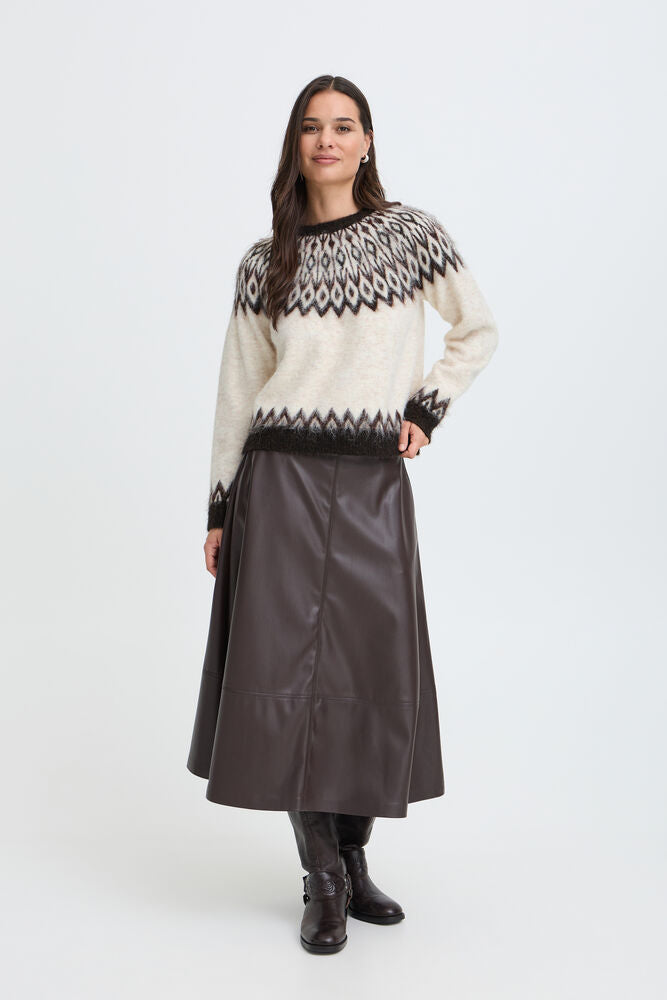 MAGLIA NORVEGESE BIRCH JAVA FAIR ISLAND BYMILOU B.YOUNG