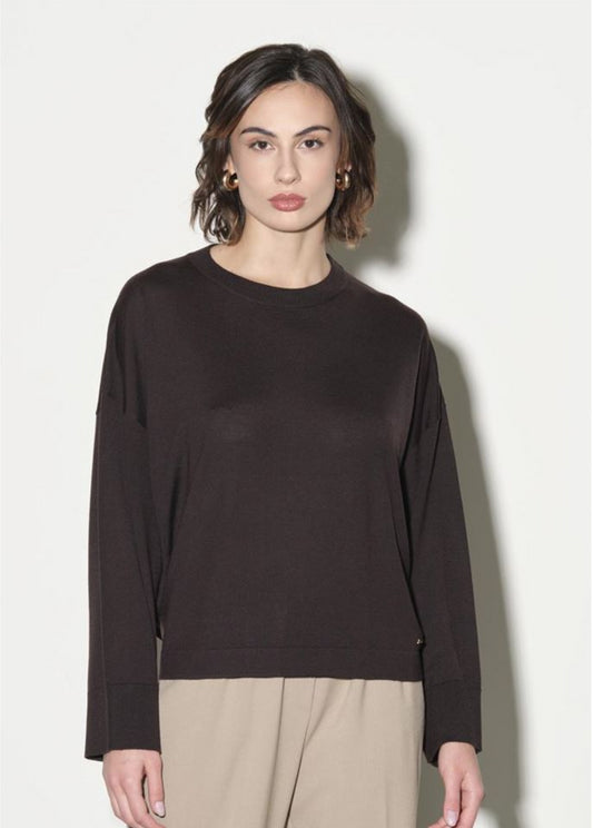 MAGLIA GIROCOLLO PURA LANA KAOS