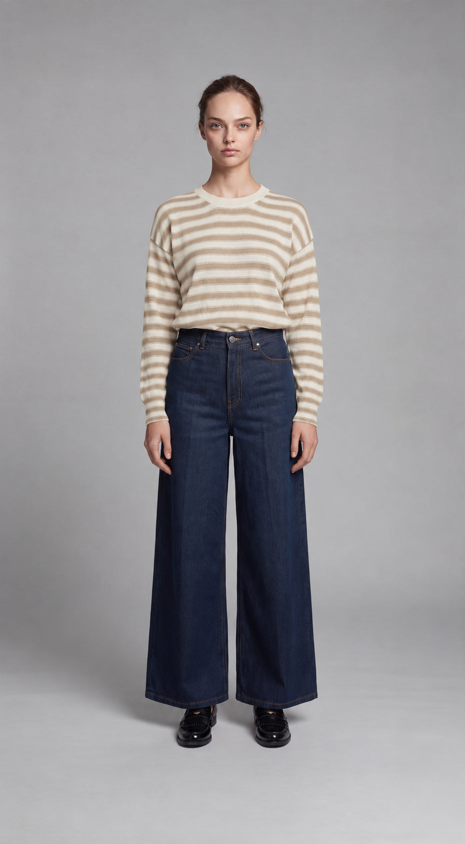 PARICOLLO COTONE CASHMERE RIGA PANNA CROCHÈ