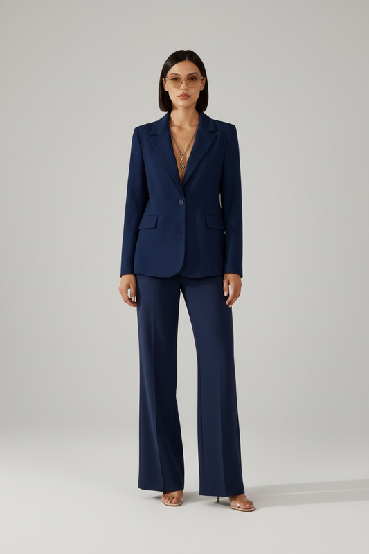 PANTALONI GODRIC BLU LIZALÙ