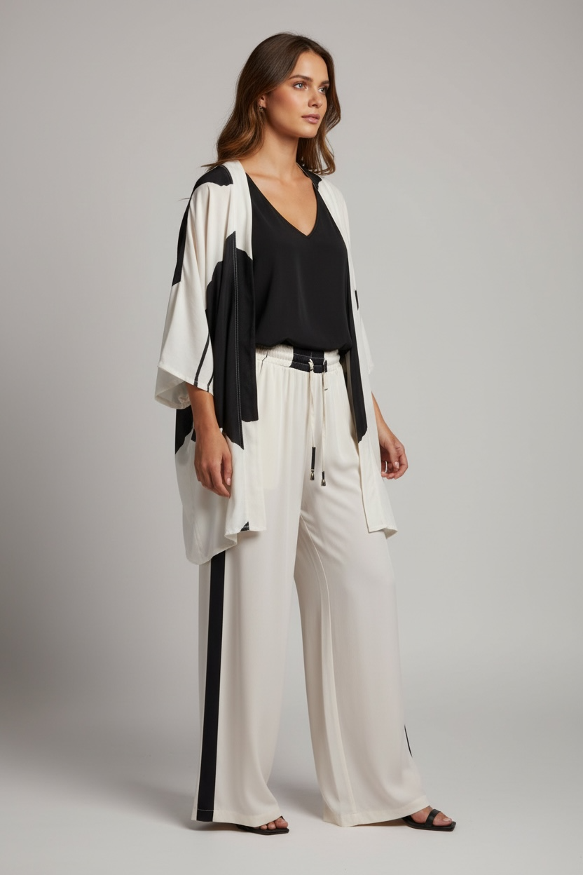 GIACCA LEAF KIMONO ANONYME DESIGNERS