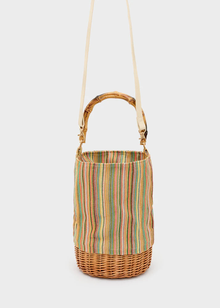 BORSA RIO SECCHIELLO +MANICO BAMBOO VERDE NALÌ