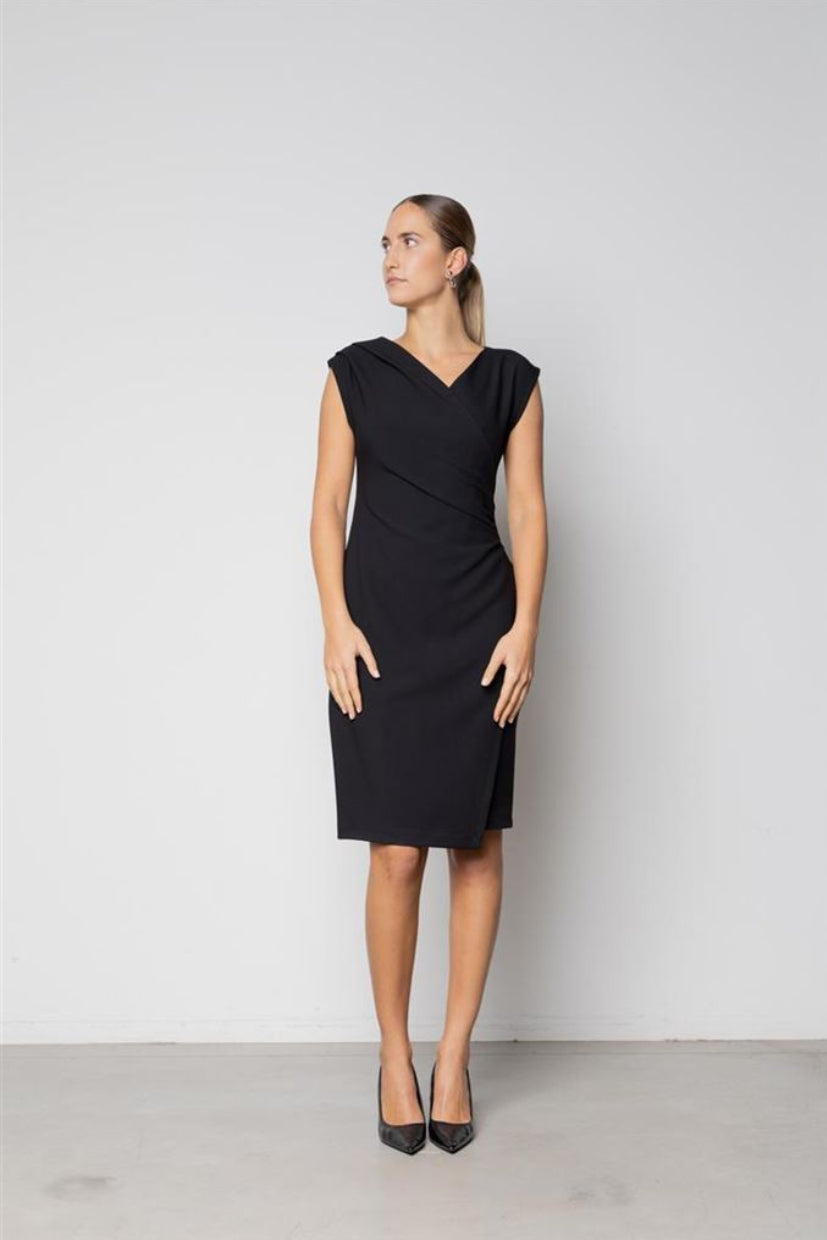 ABITO TUBINO DRAPPEGGI RIETZ002-0001 NERO KAOS