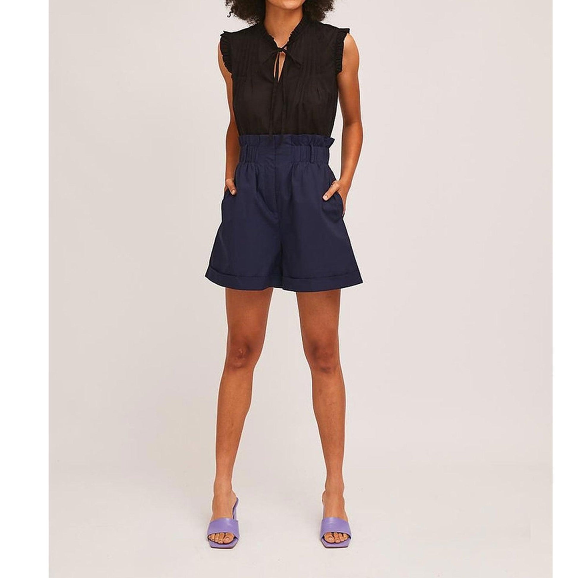 SHORTS BLU COMPANIA FANTASTICA - Sartoria Reverberi 