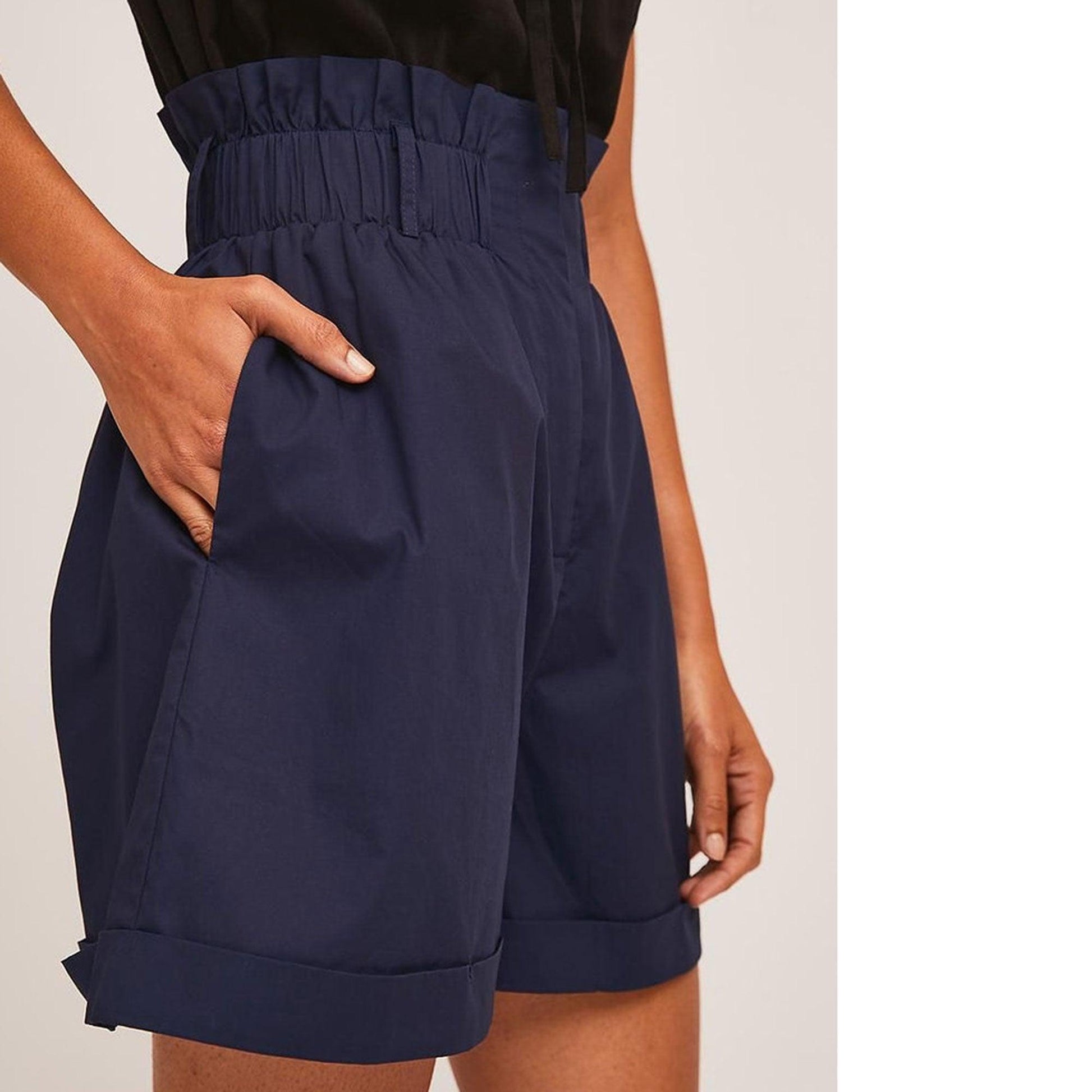 SHORTS BLU COMPANIA FANTASTICA - Sartoria Reverberi 