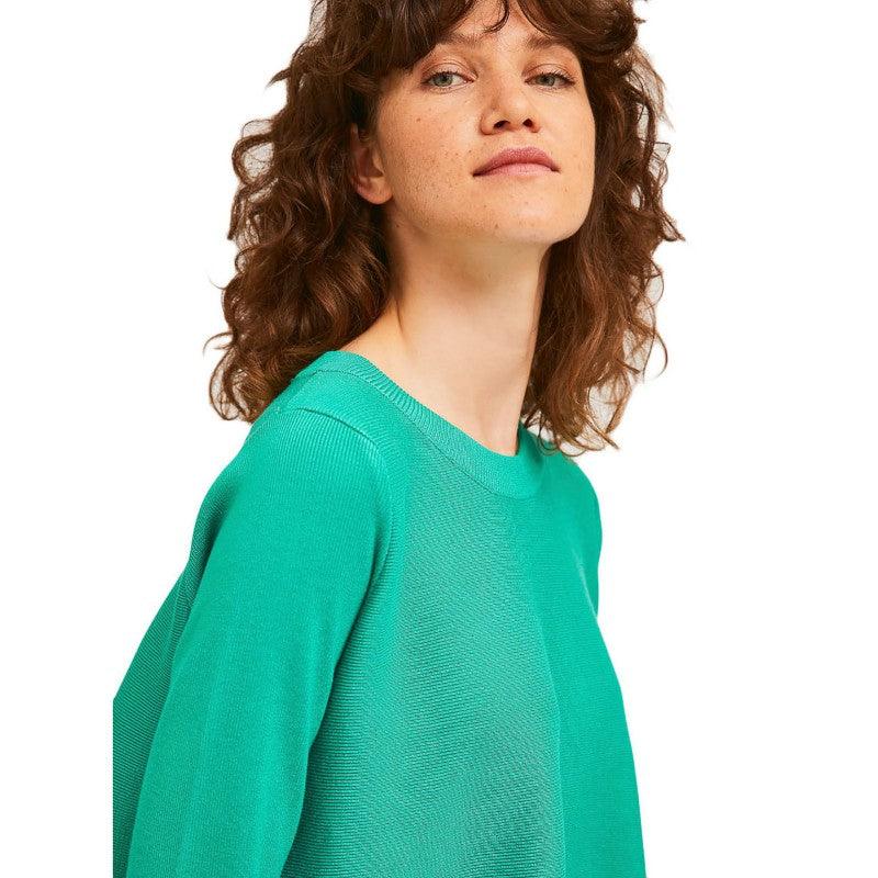 MAGLIONE SVASATO VERDE COMPANIA FANTASTIA - Sartoria Reverberi 